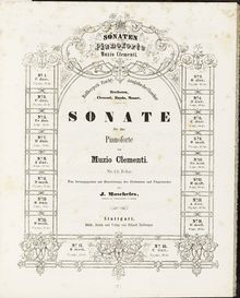 Partition Sonata No.2 en B♭ major, 2 Piano sonates, Op.24, Clementi, Muzio
