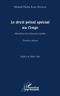 Le droit pénal spécial au Congo