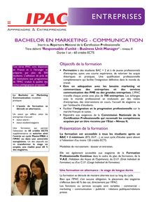 Bachelor In International Business Studies with Marketing ...