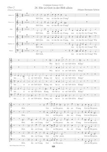 Partition Score chœur 2 (chœur Pastorum), Cymbalum Sionium, Cymbalum Sionium sive Cantiones Sacrae, 5, 6, 8, 10 & 12 vocum