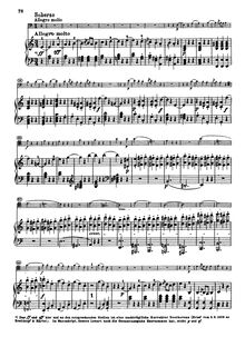 Partition , Scherzo. Allegro molto, violoncelle Sonata No.3, A Major