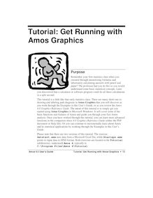Tutorial: Get Running with Amos Graphics