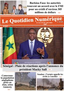 Quotidien Numérique d’Afrique du 05/07/2023