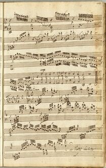 Partition complète, Fantasia en C major, C major, Bach, Carl Philipp Emanuel par Carl Philipp Emanuel Bach
