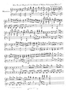 Partition complète, Airs et chansons pour pour harpe, Op.20, Weipert, John Erhardt
