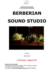 Berberian Sound STudio film, By Peter Strickland