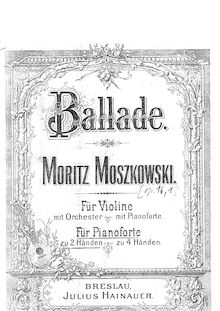 Partition complète, 2 Konzertstücke, Op.16, Moszkowski, Moritz