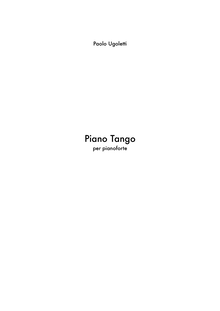 Partition complète, Piano Tango, Ugoletti, Paolo