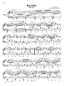 Partition complète (filter), Waltz en E minor, E minor