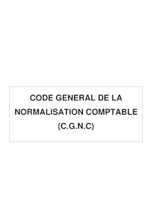 Code Général de Normalisation Comptable