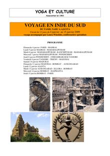 PDF - 126.2 ko - Brochure Inde du Sud 2008