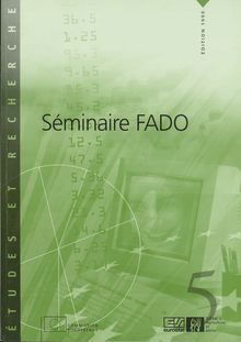 Séminaire FADO, Vilamoura, 13-15 mai 1998