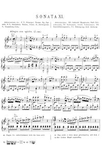 Partition complète, Piano Sonata No.7, C major, Mozart, Wolfgang Amadeus