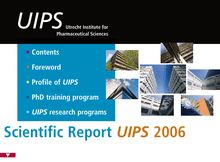 Scientific Report UIPS 2006