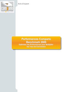 Performances Compario Benchmark 2009