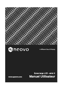 Notice LCD AG Neovo  H-W22