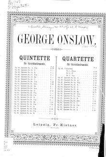 Partition parties complètes, corde quatuor No.32, Op.63, B minor