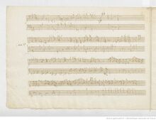 Partition Incomplete score, Piano Sonata No.23 en F major, Haydn, Joseph