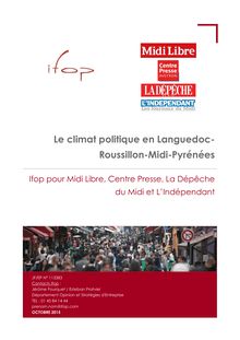 Régionales 2015 : Languedoc-Roussillon-Midi-Pyrénées : Le FN en tête dans les sondages