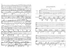 Partition complète et parties, Piano quatuor, Op.4, C minor