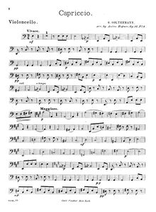 Partition violoncelle, 4 Morceaux de Salon, Op.35, Goltermann, Georg