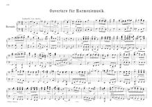 Partition complète, Overture für Harmoniemusik, Op.24, Mendelssohn, Felix