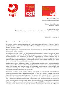 CGT grève : préavis de grève du 17 au 31 mars