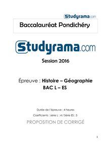 Bac2016-corrigé-Histoire-géographie-pondichéry