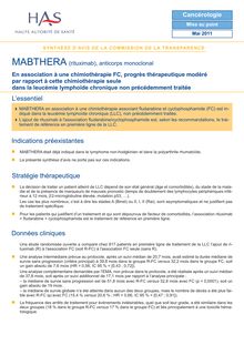 MABTHERA - Synthèse d avis Mabthera CT-9841