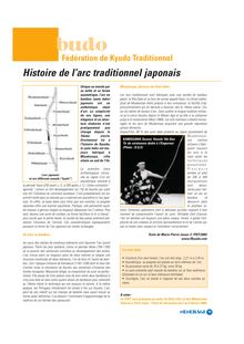 Histoire de l arc traditionnel japonais