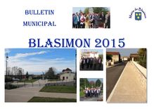Bulletin municipal Blasimon 2015