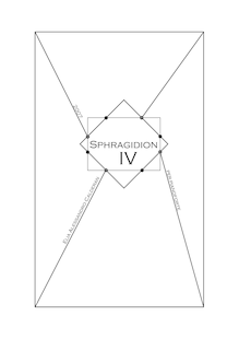 Partition Sphragidion No. 4 - partition complète, Sphragidion, Calderan, Elia Alessandro