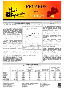 La conjoncture en Ariège : Regards sur n°24