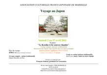 programme - Voyage au Japon