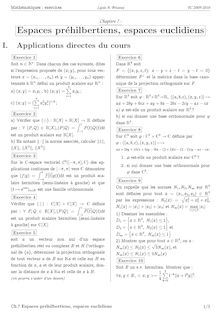 Mathematiques exercices Lycee A Brizeux PC
