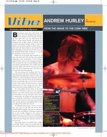Andrew Hurley: FROM THE GRAVE TO THE CORK TREE