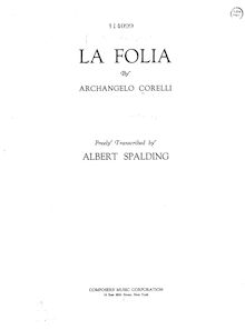 Partition complète (freely transcribed), 12 violon sonates, Op.5
