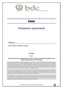 Inde Puissance rayonnante
