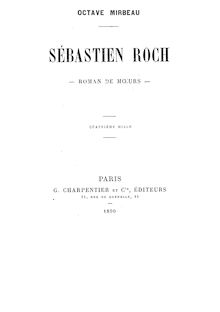 Sébastien Roch : roman de moeurs / Octave Mirbeau