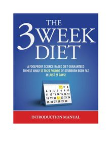 3 week diet pdf free download