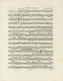 Partition basson 2, Symphony No.2, Seconde Sinfonie à grand orchestre