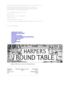 Harper s Round Table, July 2, 1895