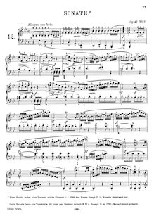 Partition Capriccio No.2 (filter), 2 caprices, Op.47, Clementi, Muzio
