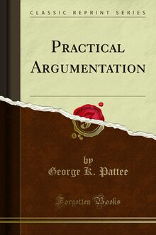 Practical Argumentation