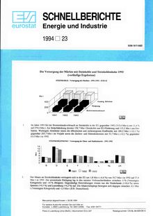 SCHNELLBERICHTE Energie und Industrie. 1994/23