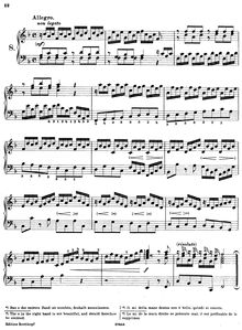 Partition Prelude No.4 en F major, BWV 927, 9 Kleine Präludien, 9 Little PreludesAus dem Klavierbüchlein für Wilhelm Friedemann Bach