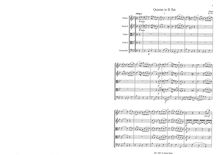 Partition No.2 en B♭ major, 2 corde quintettes, D major, B♭ major