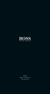 Catalogue Boss - printemps 2013