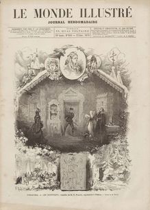 LE MONDE ILLUSTRE  N° 980 du 22 janvier 1876