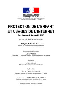PROTECTION DE L ENFANT ET USAGES DE L INTERNET